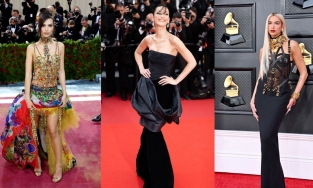 Bella Hadid, Dua Lipa và loạt mỹ nhân Hollywood lăng xê trang phục cổ điển từ thập niên 80