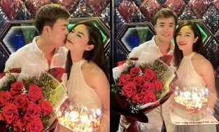 Nữ chính 'Lối về miền hoa' Anh Đào công khai bạn trai, không phải Trọng Lân