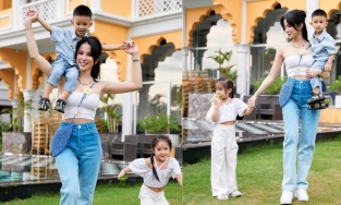 Xúc động nghe Diệp Lâm Anh tâm sự với 2 con: 'Mẹ không thể cho các con tổ ấm đủ đầy'