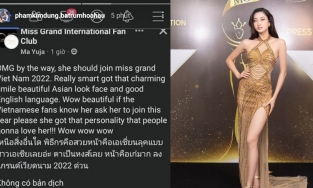 Lương Thùy Linh bất ngờ chiếm sóng MXH Thái Lan vì tài ăn nói