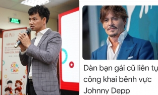 Xuân Bắc hâm mộ Johnny Depp vì được dàn bạn gái cũ bênh vực