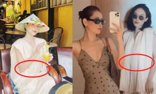 Linh Rin tăng cân, liên tục mặc áo rộng trước ngày cưới Phillip Nguyễn