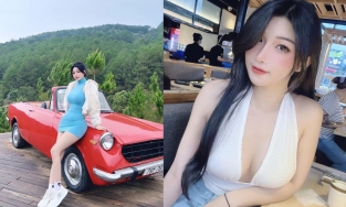 Ngắm nhan sắc 'hot girl bán quần áo' từng nhiều lần lên báo mạng Trung Quốc