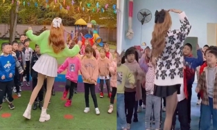Cô giáo mầm non mặc váy siêu ngắn đi dạy, tỏ thái độ khi phụ huynh nhắc nhở