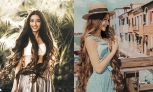 Nhan sắc thật ngoài đời của Sarah Trần - 'công chúa tóc mây' nóng trên MXH Úc