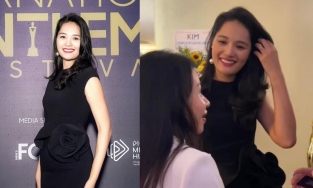 Hoa hậu đẹp nhất châu Á 2009 Hương Giang lộ nhan sắc thật ở độ U40