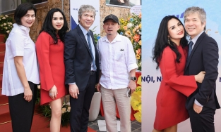 Thanh Lam - Quốc Trung đoàn tụ cùng nhau bên bạn đời mới