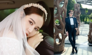 Huyền Lizzie mặc váy cô dâu, Đình Tú hỏi vội: 'Chú rể đâu?'