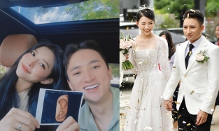 Phan Mạnh Quỳnh thấy vợ ốm nghén tưởng bị trúng gió, ra sức cạo gió cho vợ