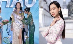Á hậu Lê Nguyễn Bảo Ngọc là ai? Thí sinh Hoa hậu cao nhất Việt Nam, thành tích học hành đáng nể