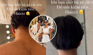 Huy Trần nhờ Ngô Thanh Vân cắt tóc để tiết kiệm nhưng thành phẩm lại 'đắng lòng'