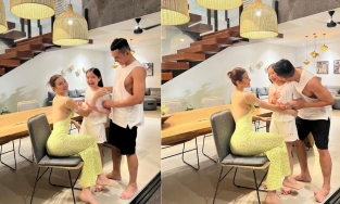 Phương Trinh Jolie khoe ảnh hạnh phúc bên con gái và Lý Bình nhưng vòng 3 'đốt mắt' lại là tâm điểm