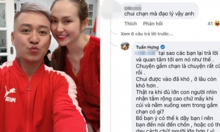 Tuấn Hưng đáp trả gay gắt nhưng cực văn minh khi bị mỉa mai 'chui gầm chạn'