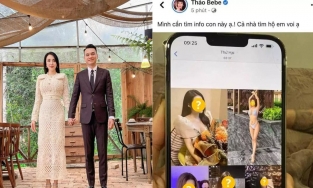 Bà xã Khắc Việt truy tìm gái lạ trên MXH, còn nói: 'Tôi tìm giùm anh Việt'