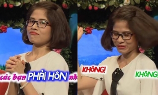 Cô gái 32 năm chưa từng yêu ai lên TV tìm bạn trai nhưng quay xe vì không thích hôn