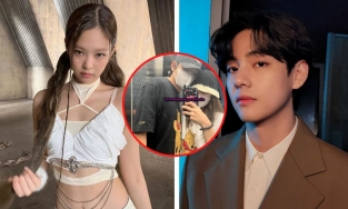 Rộ hình ảnh V (BTS) và Jennie (BlackPink) mặc áo đôi giữa tin đồn hẹn hò