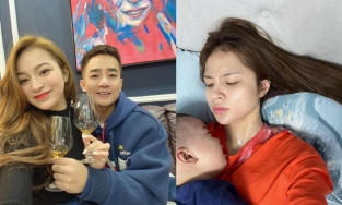 Bà xã Nam Tào Đỗ Duy Nam tủi thân vì một mình chăm con ốm: 'Phụ nữ thiệt thòi các mẹ cháu nhỉ?'