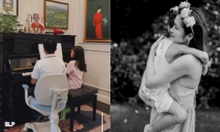 Ái nữ nhà Tăng Thanh Hà được dạy dỗ chuẩn phong cách quý tộc phương Tây