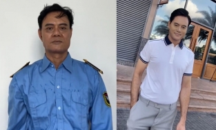 Chú bảo vệ hot nhất MXH nhờ màn 'lột xác' thành tài tử soái ca trong 1 giây