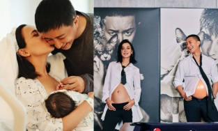 Top 1 Hot search Weibo: Vợ chồng Hàn Canh (Super Junior) đón con gái đầu lòng 