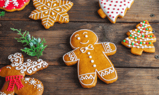 Bánh quy gừng, món bánh mang trọn vẹn hương vị Giáng sinh