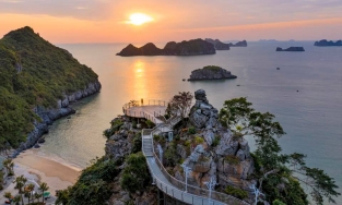 Bật mí tọa độ ngắm bình minh đẹp nao lòng đang sốt xình xịch ở Cát Bà