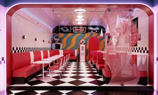 Quán cà phê kiểu Mỹ, đứng góc nào cũng có ảnh đẹp ở Sài Gòn