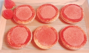 Công thức làm món bánh tart dâu tây nhân chảy, đẹp chẳng nỡ ăn