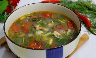 Cách nấu canh ngao chua đưa cơm ngày nắng nóng chỉ trong 15 phút