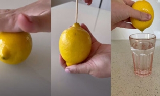 Vắt chanh mà không cần cắt. Bạn đã biết mẹo này hay chưa?