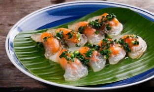 Cách làm bánh bột lọc nhân tôm bằng bột năng nhanh, ngon như bánh Huế