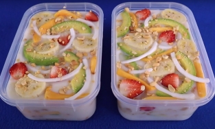 Cách làm kem bơ chuối dẻo mịn, chẳng cần dùng đến máy làm kem