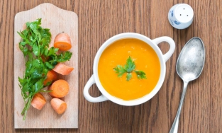 Cách nấu súp cà rốt ngon ngọt, vừa bổ sung vitamin A vừa tăng để kháng cho cơ thể