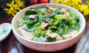 Cách nấu canh rau mầm thơm ngon, vừa lành mạnh vừa lạ miệng