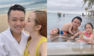 Tuấn Hưng đưa gia đình đi nghỉ lễ, khẳng định quây quần bên vợ con là kỷ niệm vô giá