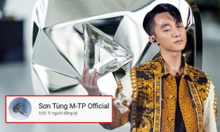 Sơn Tùng M-TP sắp đạt nút kim cương Youtube, là nghệ sĩ Việt Nam đầu tiên cán mốc 10 triệu follow