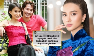 Vợ cũ Huy Khánh dùng lời lẽ tục tĩu mỉa mai Kim Tuyến, không hài lòng lời giải thích