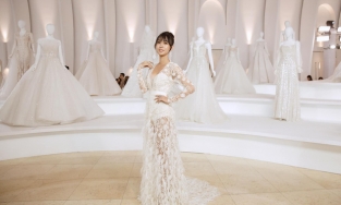 Lynk Lee diện váy trắng duyên dáng như cô dâu khoe trọn vòng 1 căng đầy sau chuyển giới