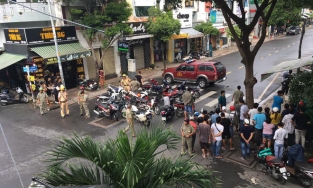 Chi nhánh ngân hàng Techcombank bị một phụ nữ cướp 2 tỷ giữa ban ngày