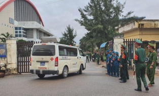 Lễ tang 22 quân nhân Sư đoàn 337 được tổ chức ngày 22/10