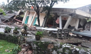 Quả đồi đổ ập xuống đồn biên phòng, hàng chục cán bộ chiến sĩ may thoát nạn