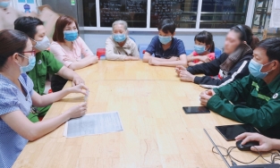 TP.HCM: Bé trai nhiễm trùng bị bỏ rơi được cha mẹ nhận lại