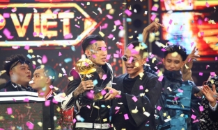 Dế Choắt vượt qua 'quái vật' GDucky trở thành Quán quân Rap Việt