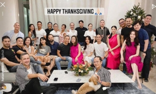 Linh Rin lu mờ trước Hà Tăng và Đặng Thu Thảo trong tiệc gia đình hào môn