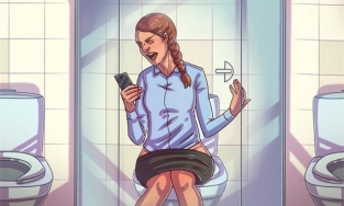 Vì sao không nên sử dụng điện thoại trong nhà vệ sinh?