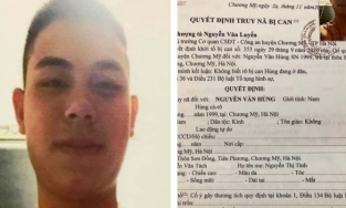 Hà Nội: Công an phát lệnh truy nã đối tượng nguy hiểm Hùng 'cá rô'