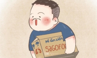 Nhìn lại những vai diễn để đời của Chí Tài thông qua những bức tranh vẽ