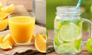 Nước chanh hay nước cam giàu dinh dưỡng hơn?