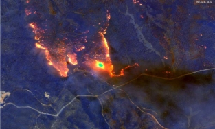 Chùm ảnh vệ tinh về những thứ đã định hình lại thế giới năm 2020