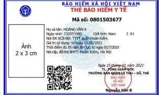 Thẻ bảo hiểm y tế thay đổi từ năm 2021